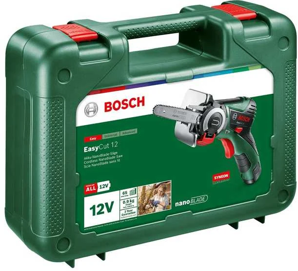 Grandininis pjūklas Bosch EasyCut 12(1x2,0Ah) Siaurapjūklis "NanoBlade"