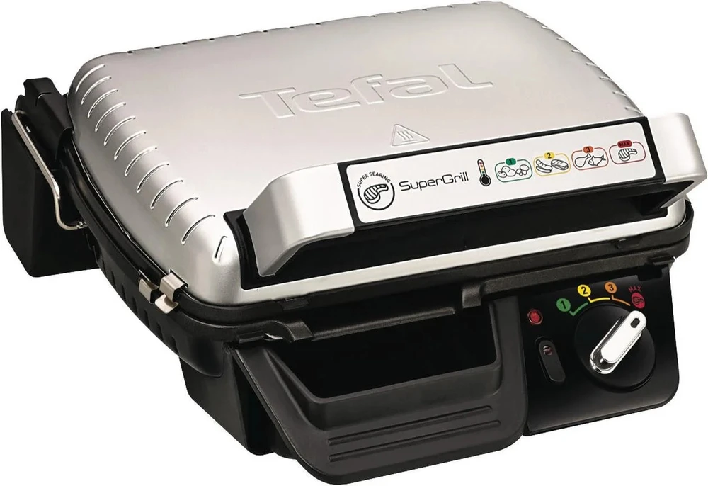 Elektrinis grilius Tefal GC450B32, 2000W, Pilkos spalvos
