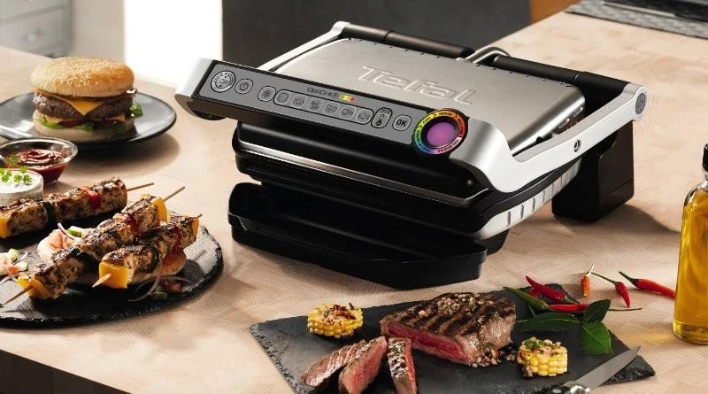 TEFAL elektrinis grilis GC712D34 Sidabrinis / Juodas