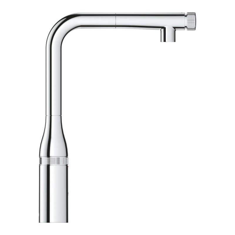 Grohe Plautuvės maišytuvas Essence SmartControl, su ištraukiamu snapu, chromas, 31615000
