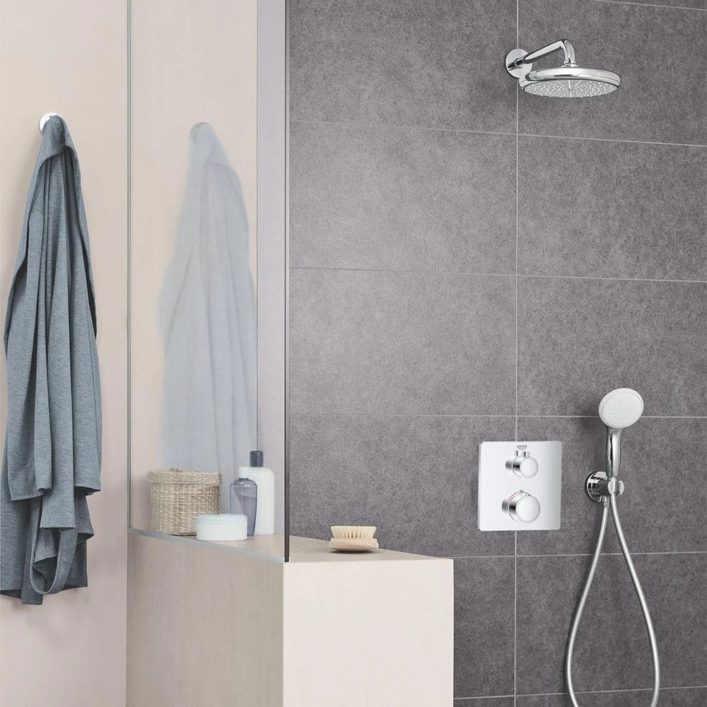 Potinkinis dušo komplektas Grohe, Grohtherm Perfect Tempesta 210
