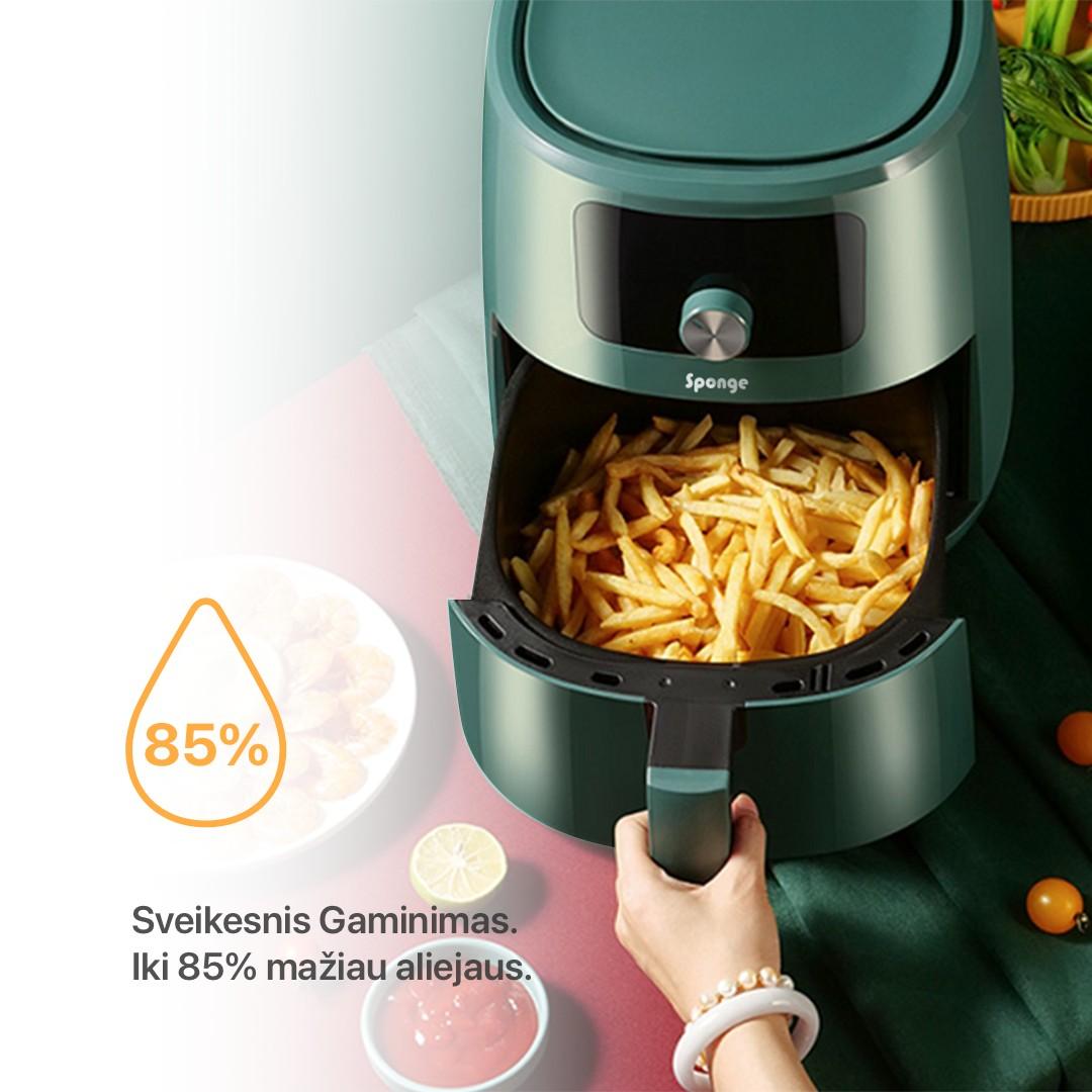 Karšto oro gruzdintuvė Sponge Air Fryer 6L
