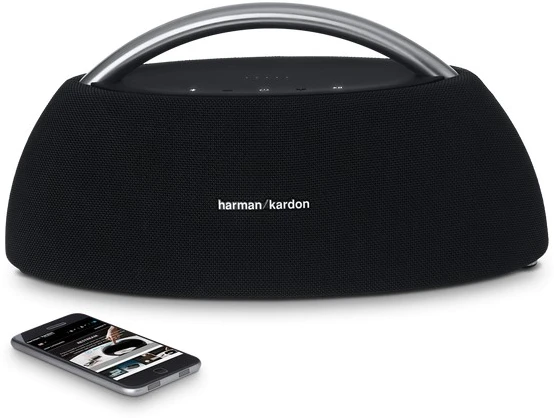 Harman Kardon Go + Play Mini nešiojama kolonėlė, Juodos spalvos