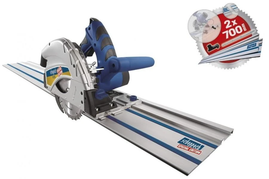 Įgilinamas pjūklas PL 55 + 2x700 mm linuotės, Scheppach