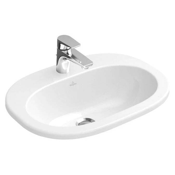 Villeroy Boc Įleidžiamas į stalviršį praustuvas Villeroy 41615601