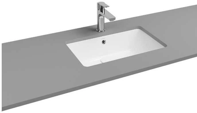 Įleidžiamas keramikinis praustuvas Isvea SOLUZIONE 10SZ77053, 53 cm