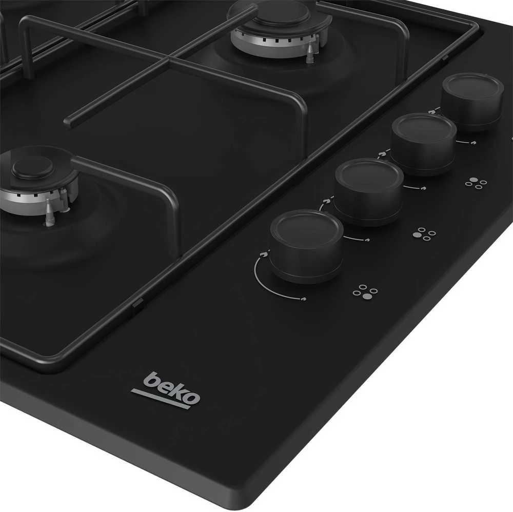 Įmontuojama dujinė kaitlentė Beko HIGG 64123 SB