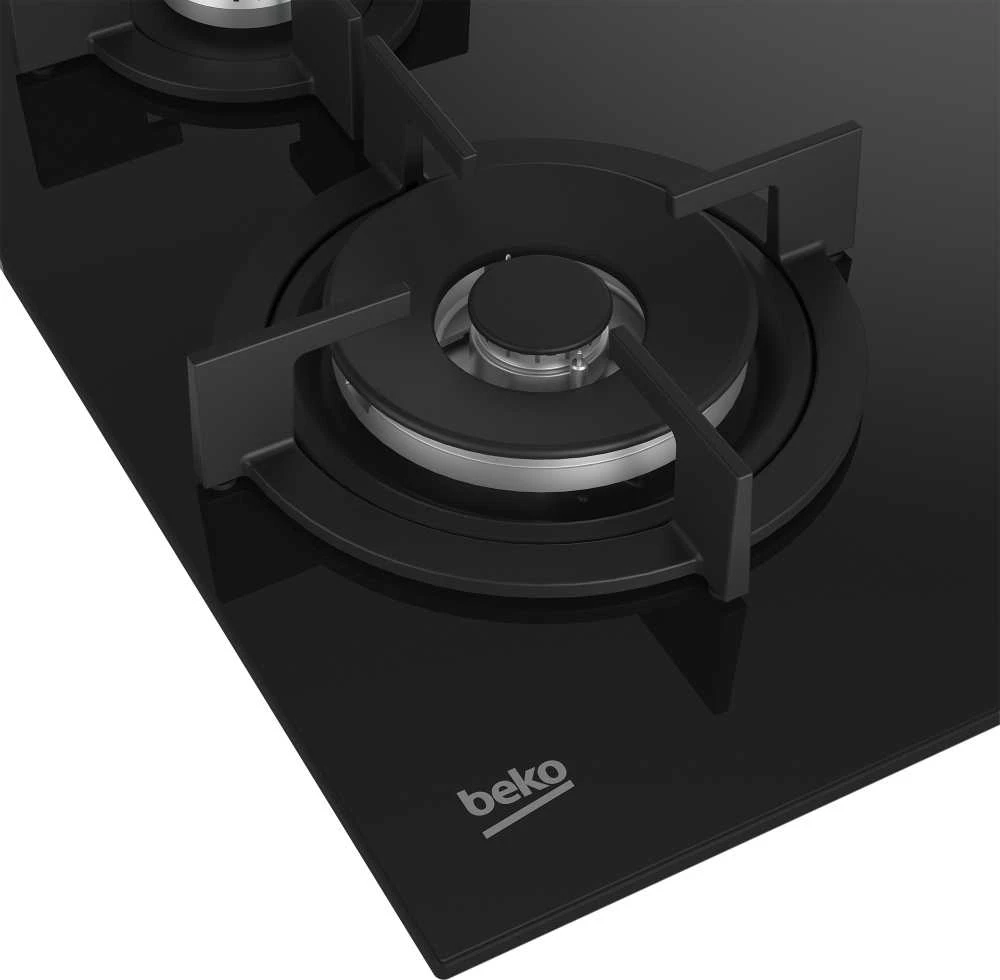 Kaitlentė BEKO Hob HILW64222S 60 cm dujinė juoda