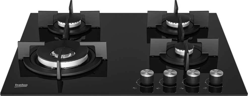 Kaitlentė BEKO Hob HILW64222S 60 cm dujinė juoda