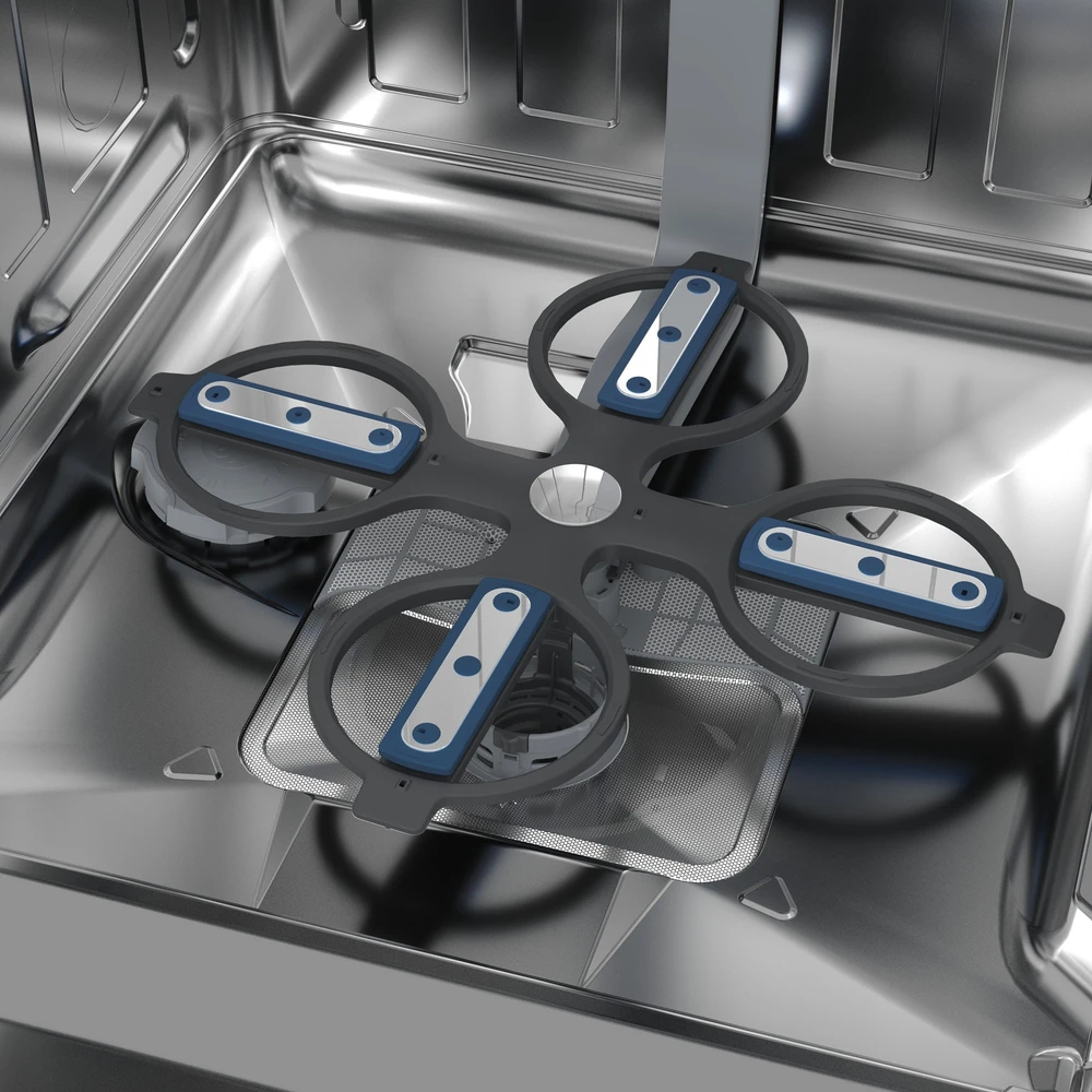 BEKO Indaplovė | BDIN38542P | Built-in | Plotis 60 cm | Number of place settings 15 | Number of programs 8 | Energy efficiency class C | Ekranas | AquaStop function | Baltas