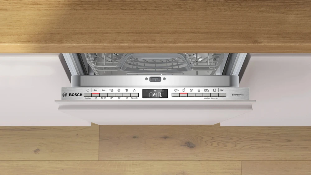 Bosch SPV4HMX12E Serija 4, Visiškai integruota indaplovė, 45 cm