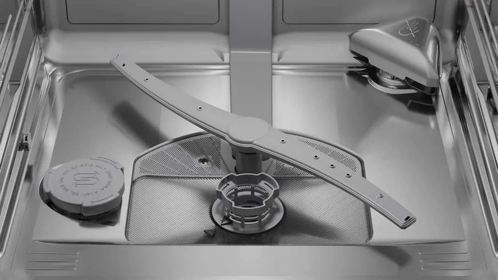 Bosch 38575 SMU6ZCS10E Serija 6, Indaplovė, montuojama iš apačios, 60 cm, Šlifuotas plienas
