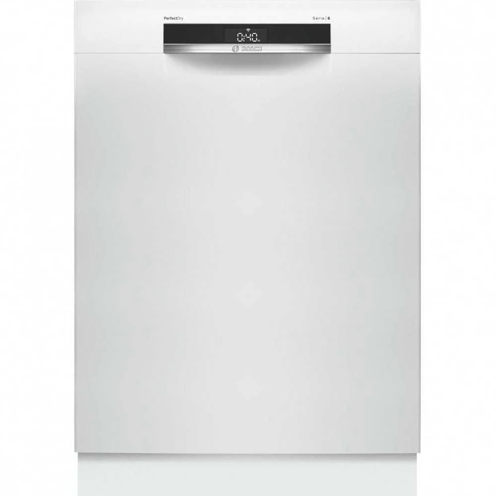 Bosch SMU6ZCW71S Serija 6, Indaplovė, montuojama iš apačios, 60 cm, Balta