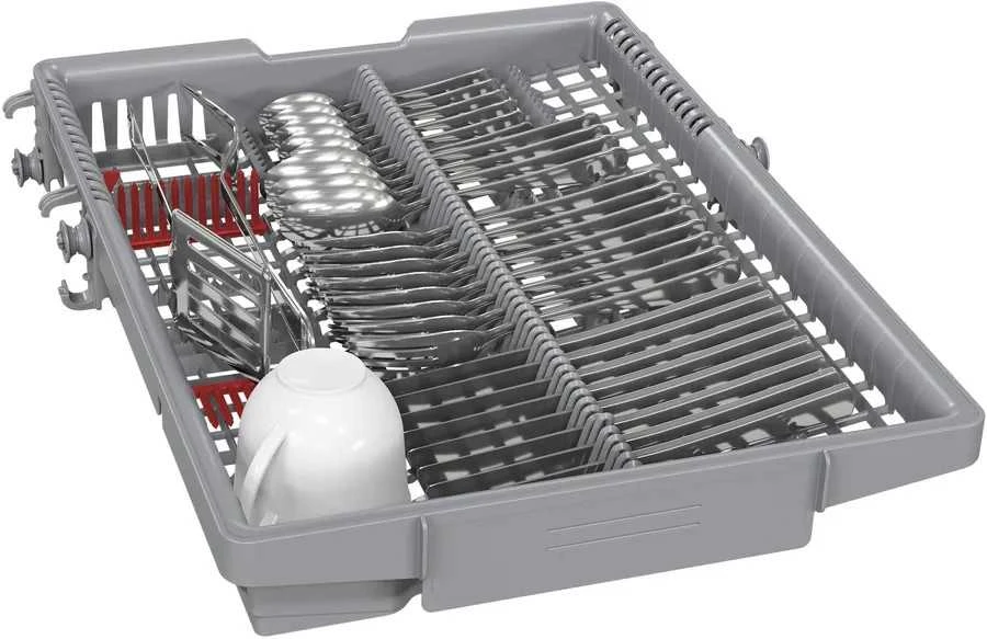 Bosch SPU4HMS10E Serija 4, Indaplovė, montuojama iš apačios, 45 cm, Šlifuotas plienas