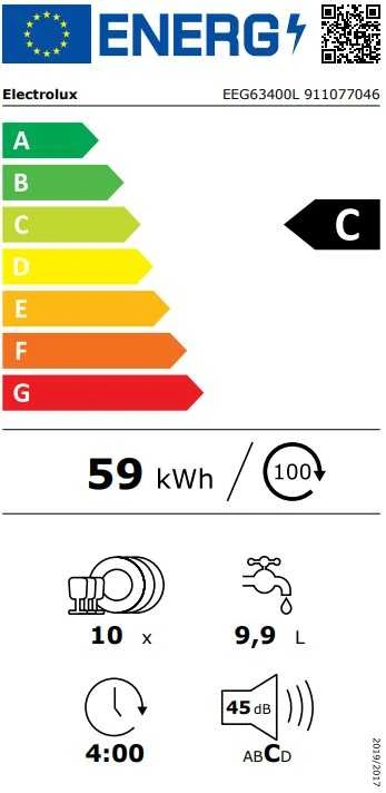 Indaplovė Electrolux EEG63400L