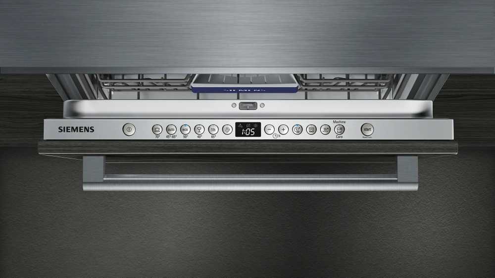 Įmontuojama indaplovė Siemens SN636X06KE