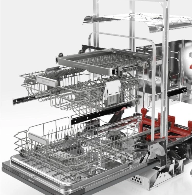 Įmontuojama indaplovė Whirlpool WBC 3C34 PF X