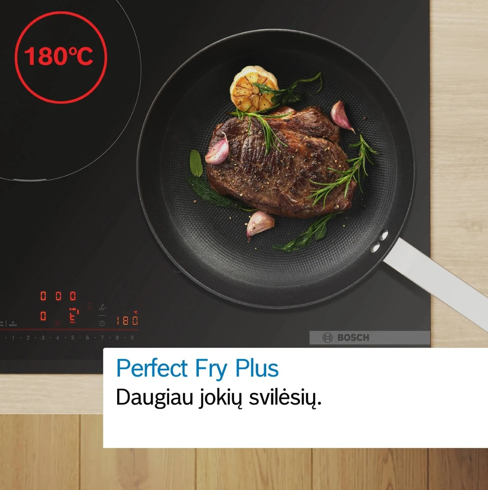 Bosch PVS81AHC1E Serija 6, Indukcinė kaitlentė, 80 cm