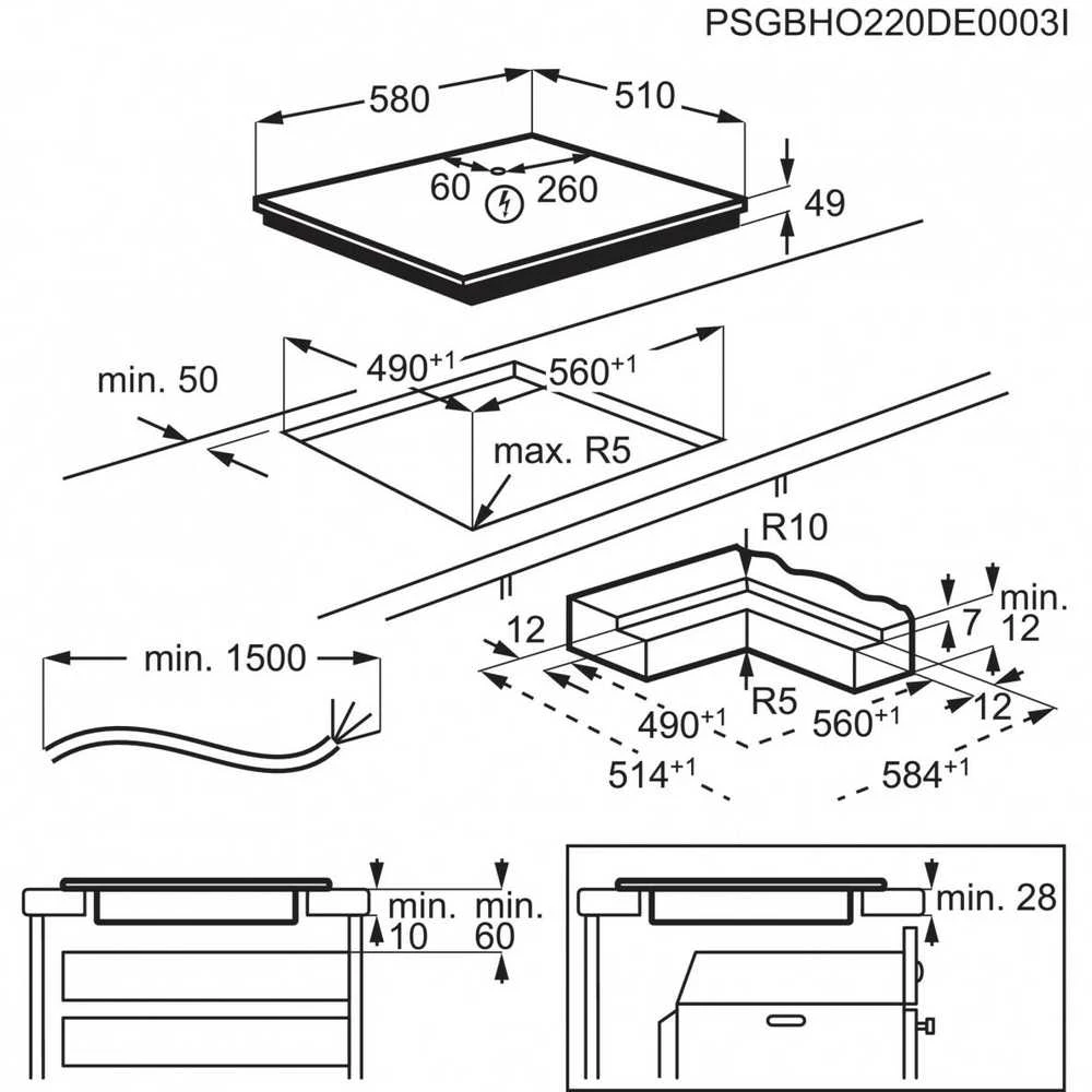 Kaitlentė Electrolux EIS62453IZ