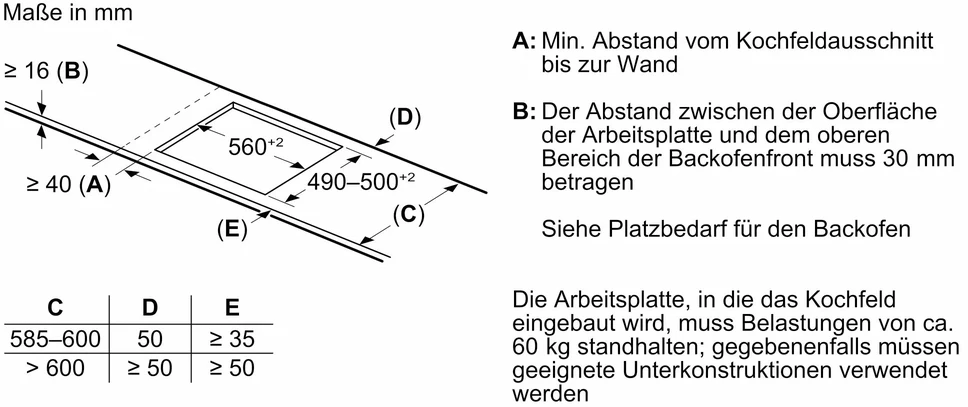Įmontuojama indukcinė kaitlentė Neff N 90, T56NUQ4A0, 60 cm