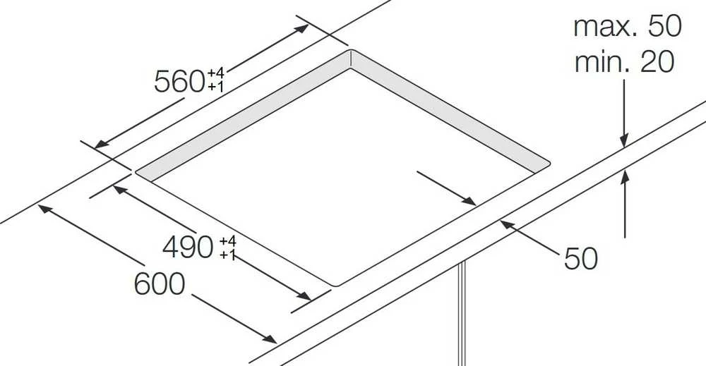 Įmontuojama indukcinė kaitlentė Samsung NZ64T3706A1/UR