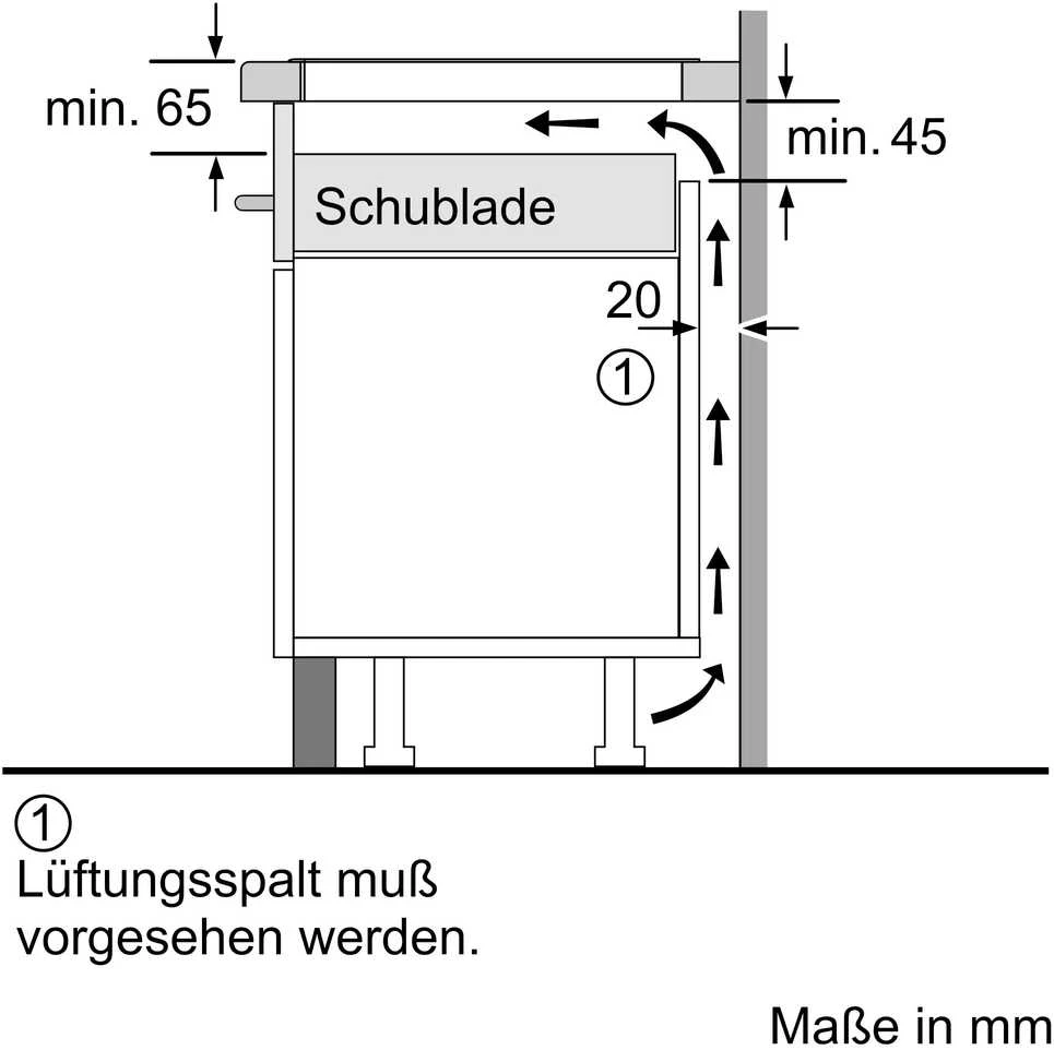 Įmontuojama indukcinė kaitlentė Siemens ED645HQC1E