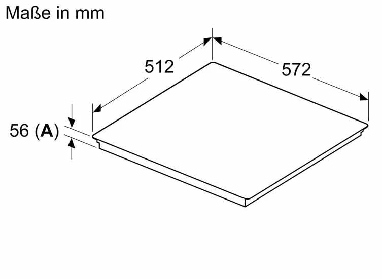 Įmontuojama indukcinė kaitlentė SIEMENS iQ300, EH601HFB1E, 60 cm
