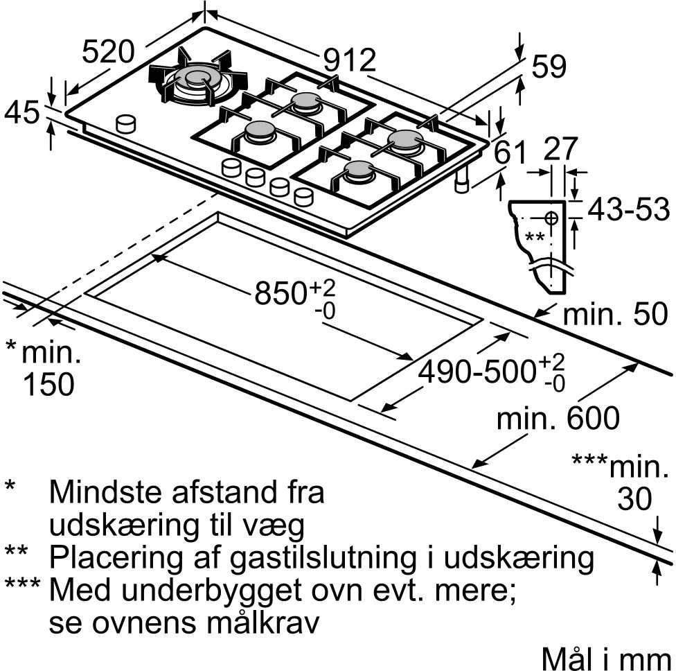 Įmontuojama kaitlentė Siemens ER9A6SB70