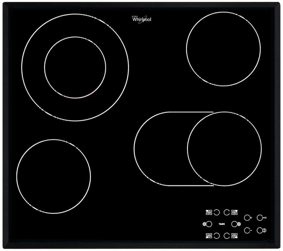WHIRLPOOL AKT 8190/BA elektrinė kaitlentė 60 cm keraminė