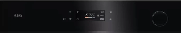 Įmontuojama orkaitė AEG 7000 serija, MealAssist with SteamCrisp, NBR7P631SB, su maisto termometru