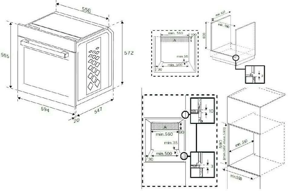 Orkaitė BEKO BCBIS17300KSB