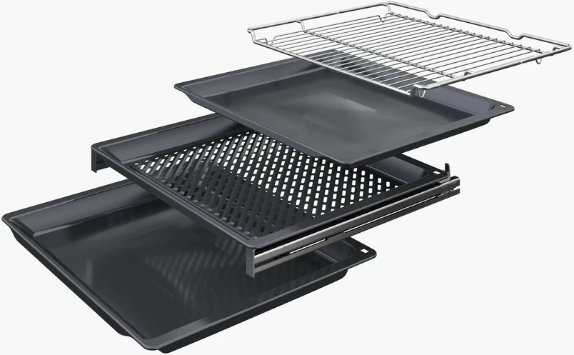 Įmontuojama orkaitė Bosch 8 serijos, HBG724AB1, 71 l