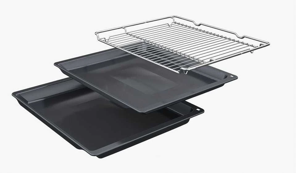 Įmontuojama orkaitė Bosch HBG7784B1, su pirolize