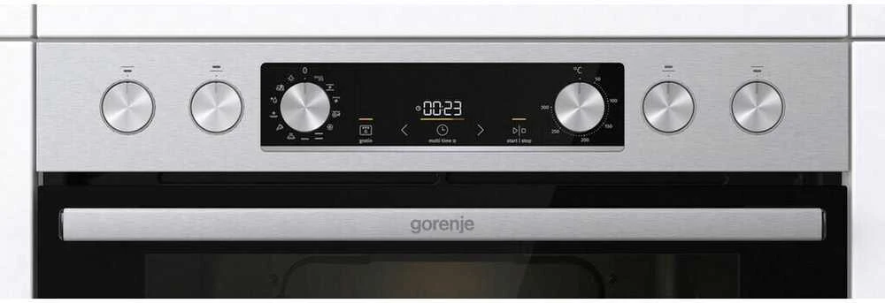 Įmontuojama orkaitė Gorenje BC6737E02X + kaitlentė Gorenje ECD643BSC + teleskopiniai bėgeliai 863768