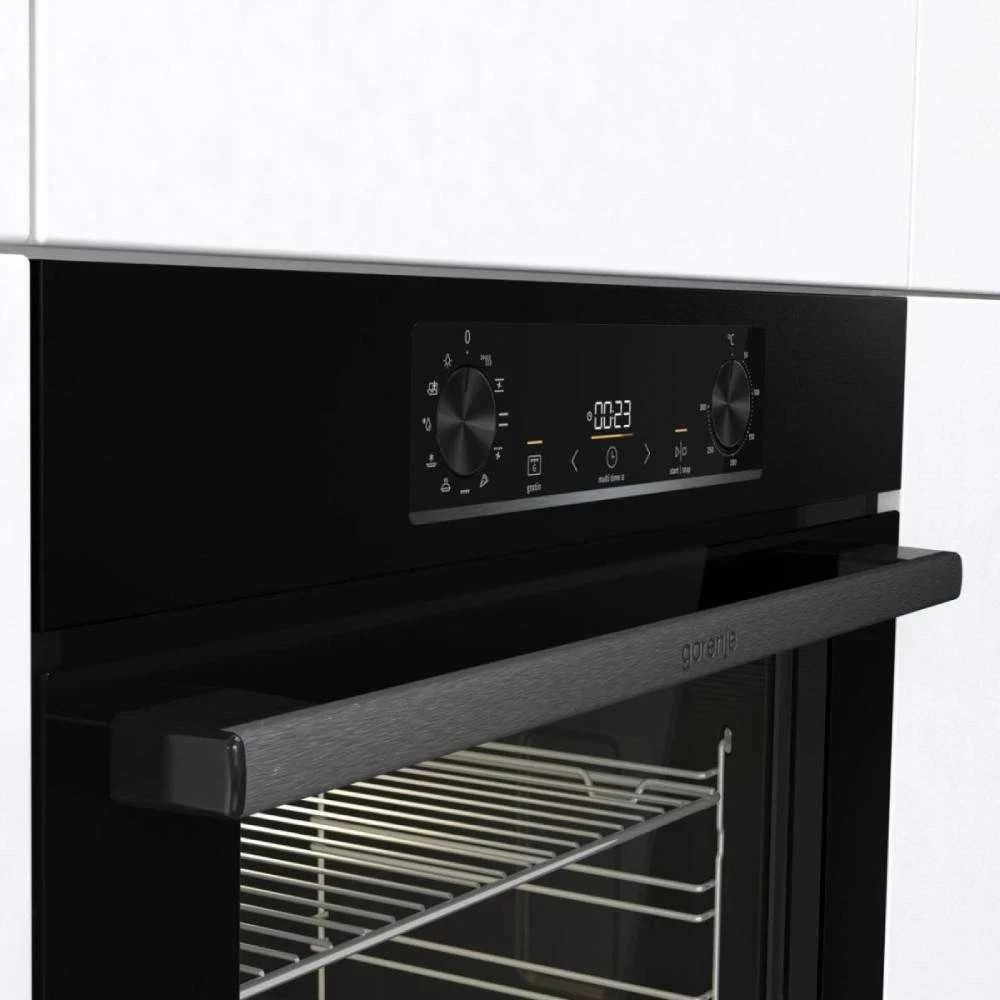 Įmontuojama orkaitė Gorenje BO6735E05B + dujinė kaitlentė Gorenje G641EB