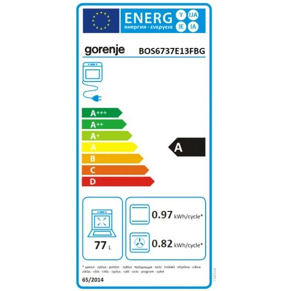 Orkaitė Gorenje BOS6737E13FBG