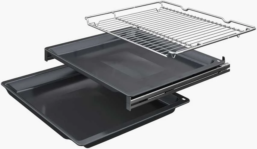Įmontuojama orkaitė Siemens HR976GMB1