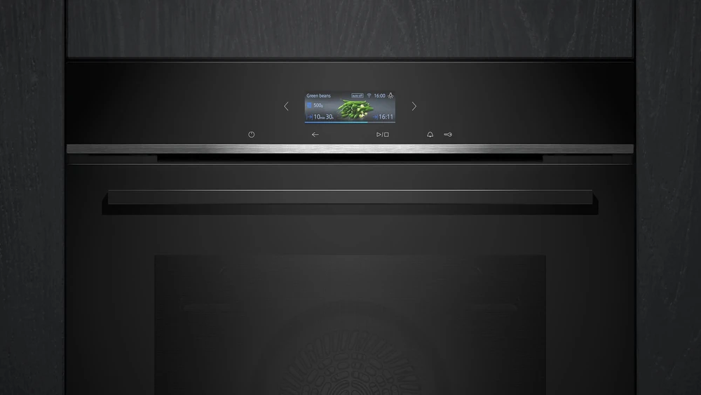 Įmontuojama orkaitė Siemens iQ700, HB774GLB1, 71 l