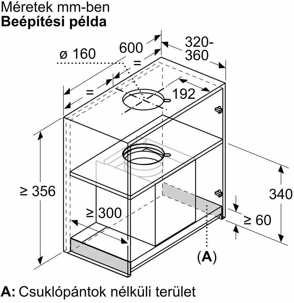 Gartraukis BOSCH DBB67DP60 Garų surinktuvas