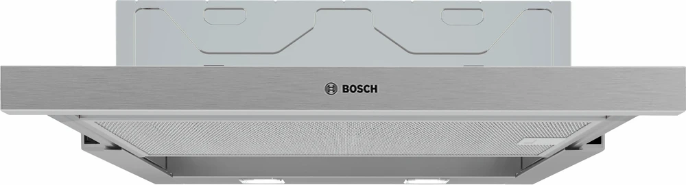 Bosch Serie 2 DFM064W55 gartraukis Semi built-in (pull out) Metallic, Sidabrinis 394 m³/h