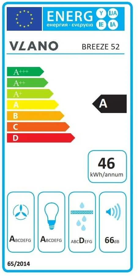 Įmontuojamas Gartraukis Vlano BREEZE 52, baltas