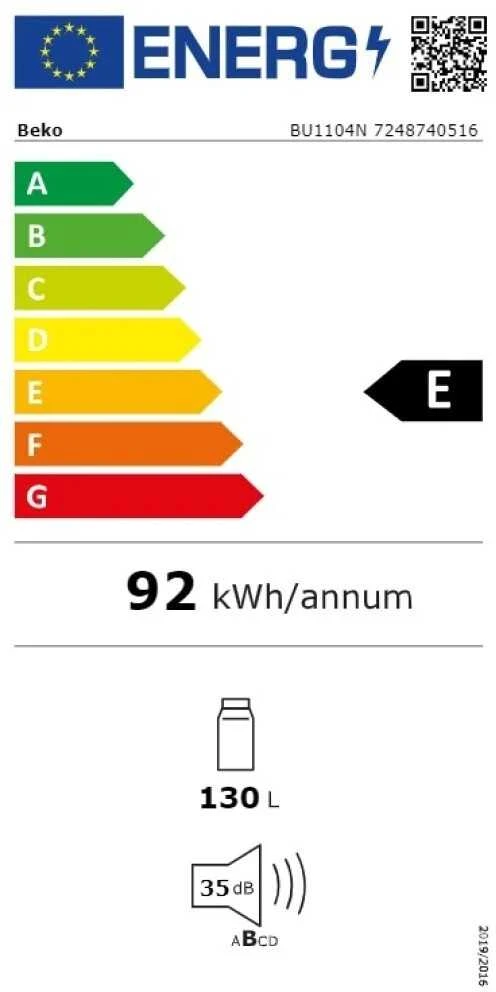 Šaldytuvas BEKO BU1104N
