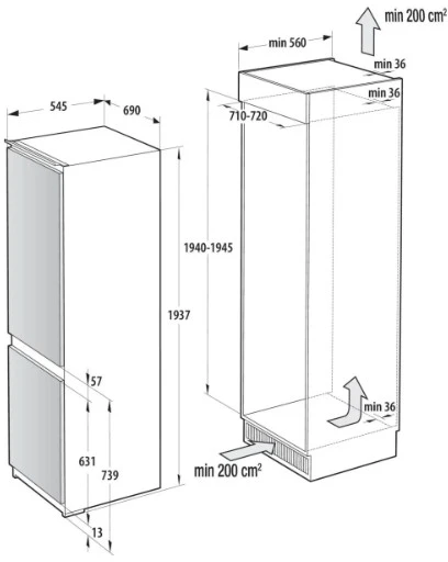 Gorenje NRKI619D61WFE