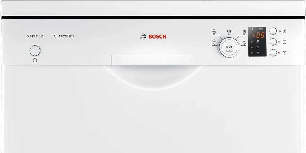 Bosch SMS25AW05E Serija 2, Laisvai statoma indaplovė, 60 cm, Balta