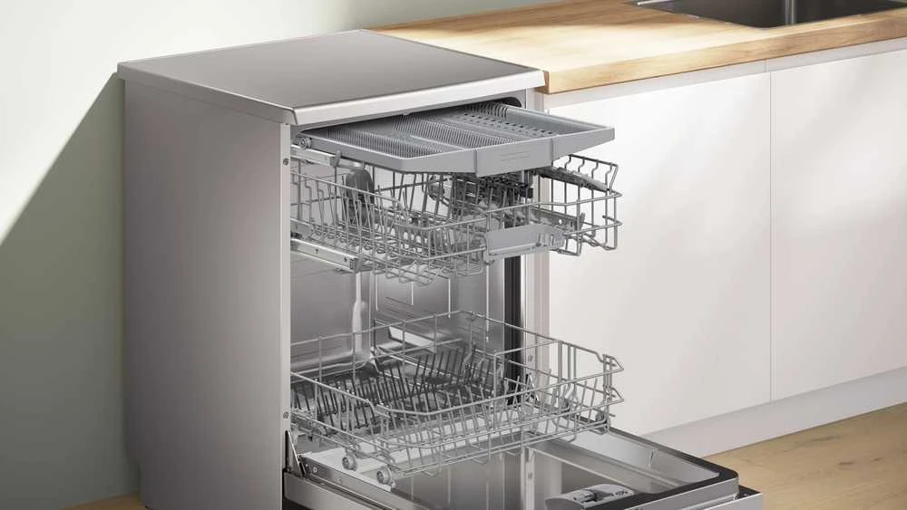 Bosch Serie 4 SMS4HMI07E indaplovė Laisvai pastatoma 14 stalčių D