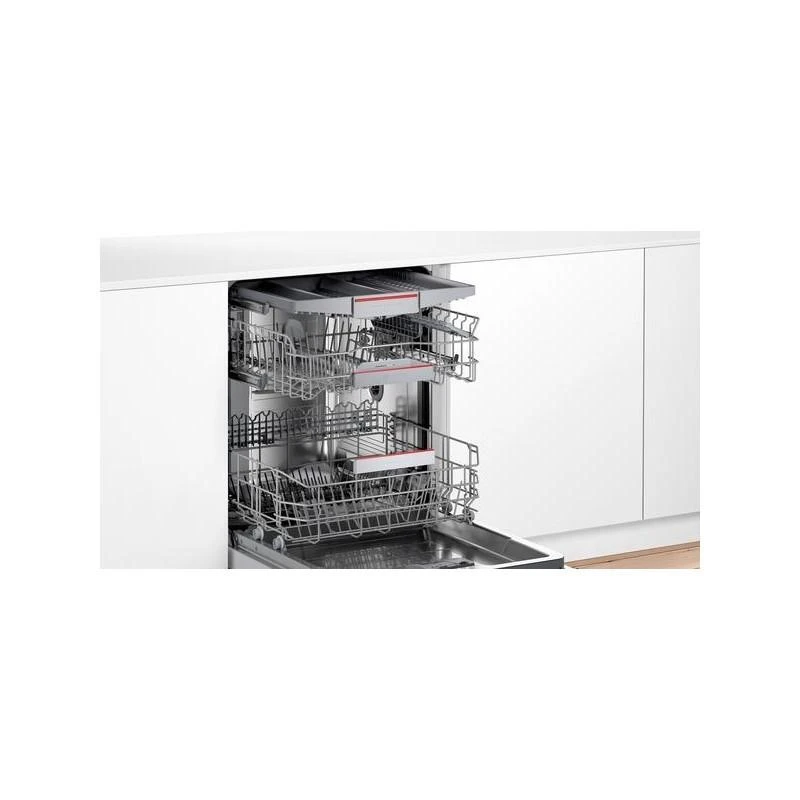Bosch Series 6, built-under indaplovė, 60 cm, Baltas SMU6ZCW00S