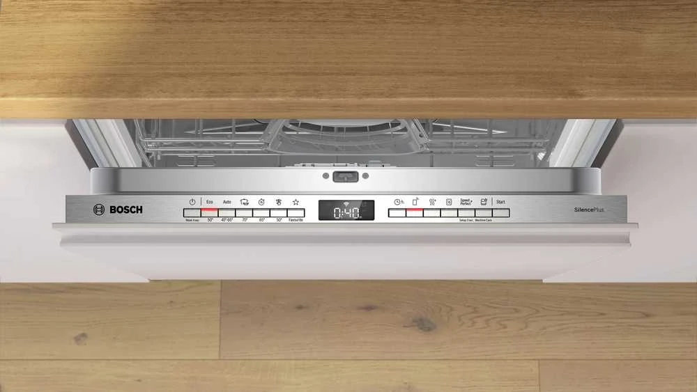 Bosch SMV4HMX01S Serija 4, Visiškai integruota indaplovė, 60 cm