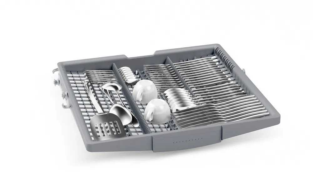 Bosch SMV4HMX02S Serija 4, Visiškai integruota indaplovė, 60 cm
