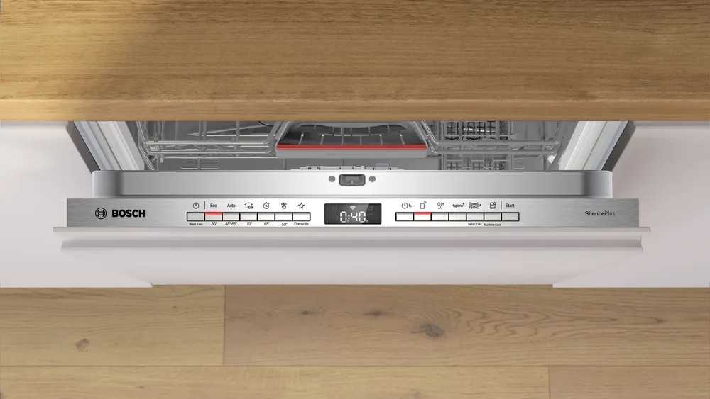 Bosch SMV4HMX02S Serija 4, Visiškai integruota indaplovė, 60 cm