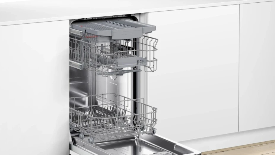 Bosch Serie 2 SPV2HMX02E indaplovė Pilnai įmontuojama 10 vietų komplektų